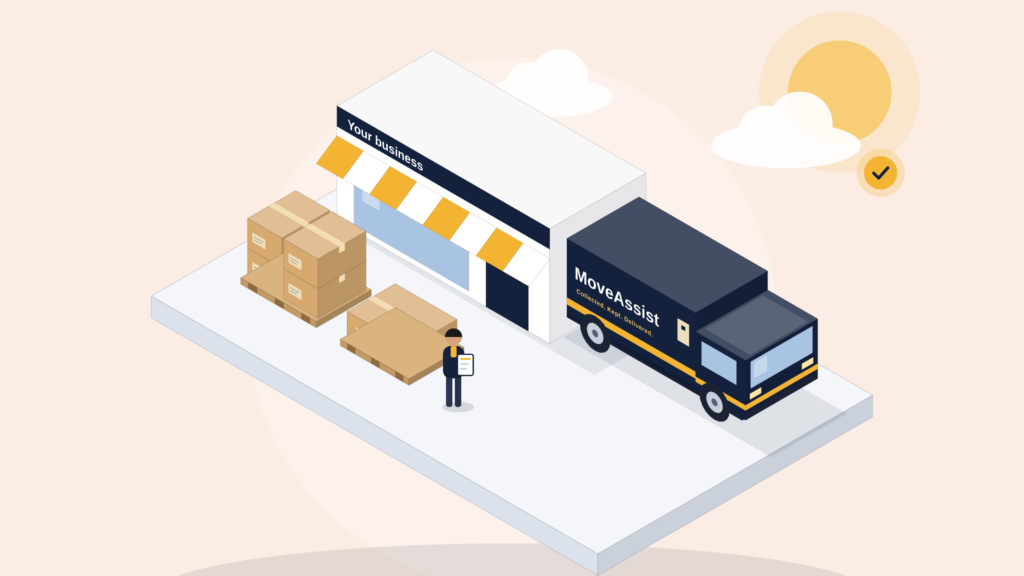 Stock stored off-site