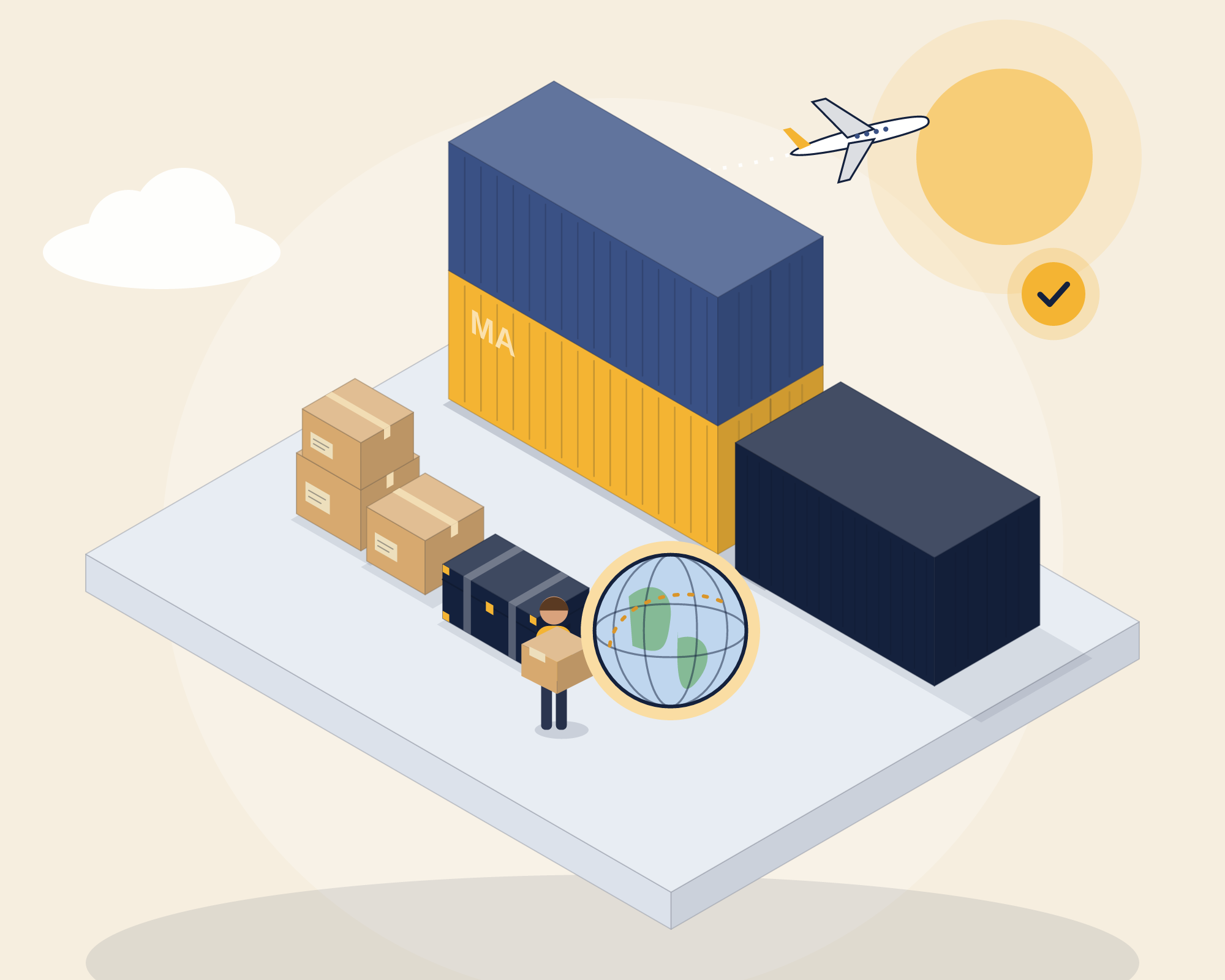 Collection, packing and shipping as one managed journey.