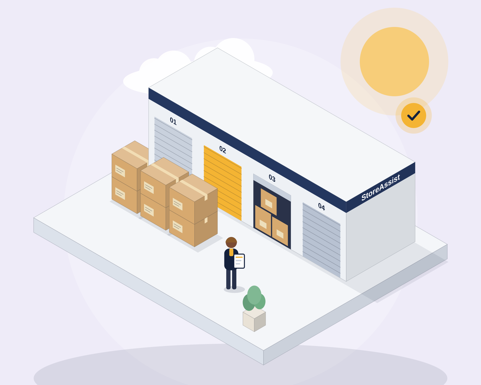 Storage planned around what you actually own.